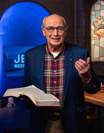 Jezus weerspiegeld met Johan Schep bij Family7