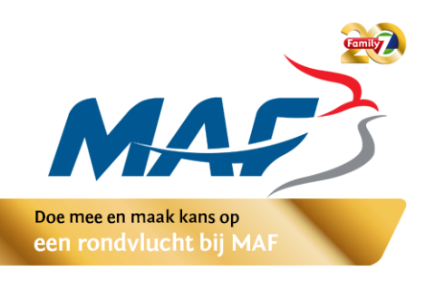 winactie rondvlucht bij maf
