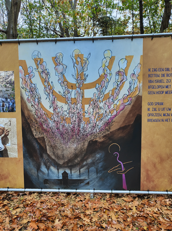 Shalom Panorama van kunstenaar Otto de Bruijne bij Family7